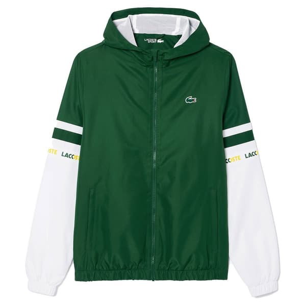 Lacoste Bh7439 Sweatshirt Med Lynlås Grøn 6 Mand