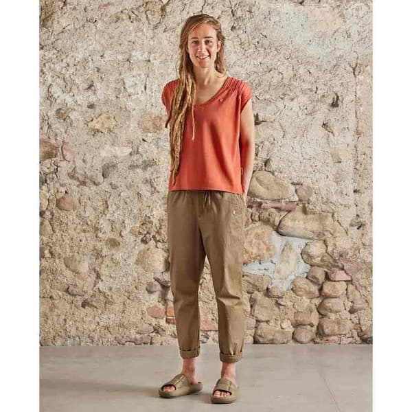 Maloja Angersteinm ärmlös T-shirt Orange XS Kvinna