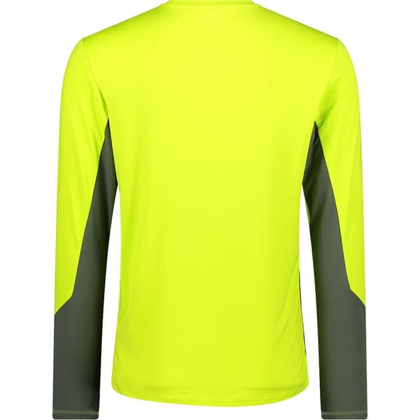 Cmp 33n2847 T-shirt Med Lange ærmer Gul 4XL Mand