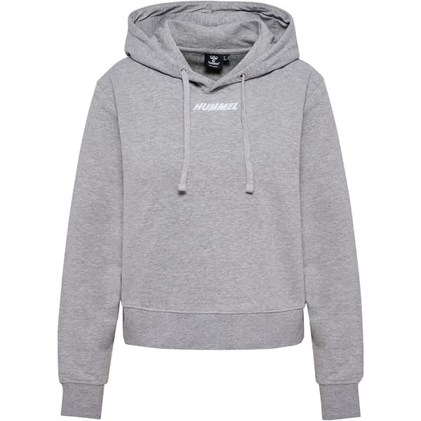 Hummel Elemental Cropped Huppari Harmaa M Nainen