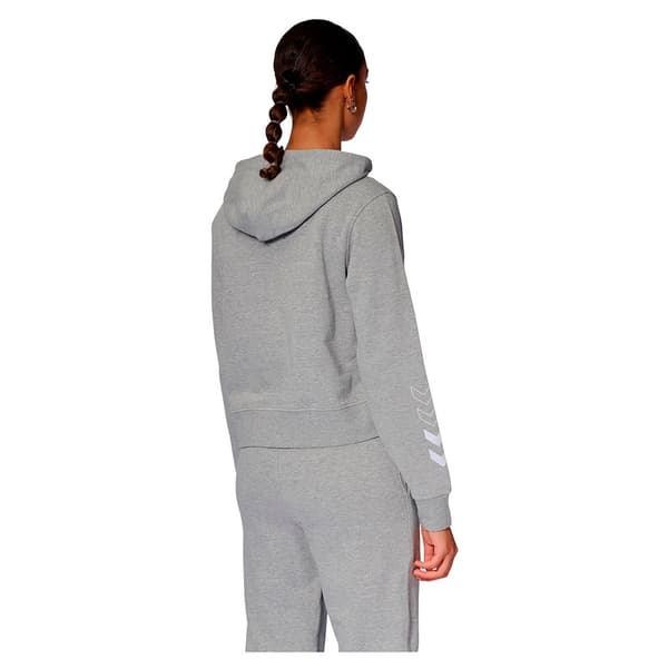 Hummel Elemental Cropped Huppari Harmaa M Nainen