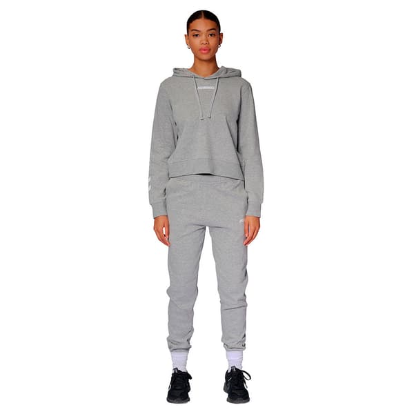 Hummel Elemental Cropped Huppari Harmaa M Nainen