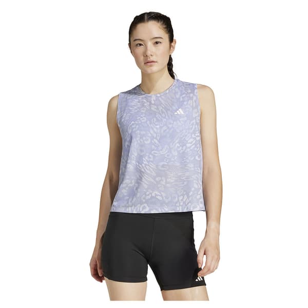 Adidas Own The Run Climacool 3 Stripes ærmeløs T-shirt  S Kvinde
