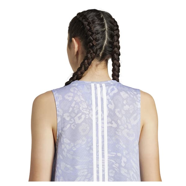 Adidas Own The Run Climacool 3 Stripes ærmeløs T-shirt  XS Kvinde
