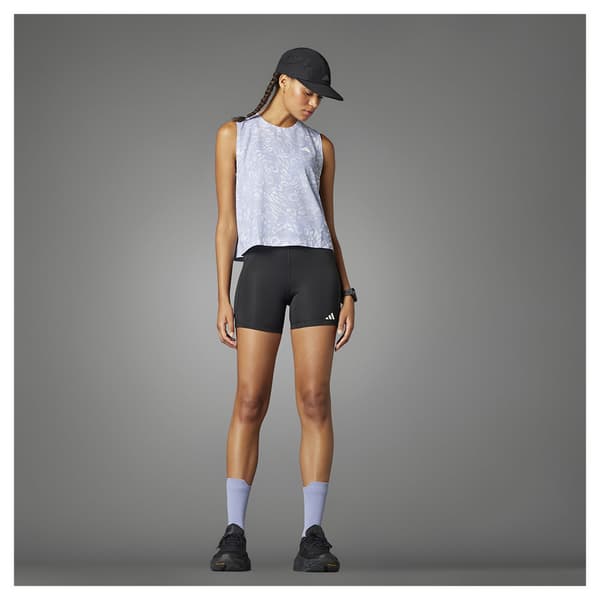 Adidas Own The Run Climacool 3 Stripes ærmeløs T-shirt  XS Kvinde