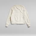 Miniatyrbillede 4 af 6: G-star Cornely Raw Dot Raglan R Sweatshirt Beige S Kvinde