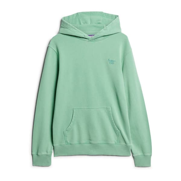 Superdry Vintage Washed Hættetrøje Grøn S Mand