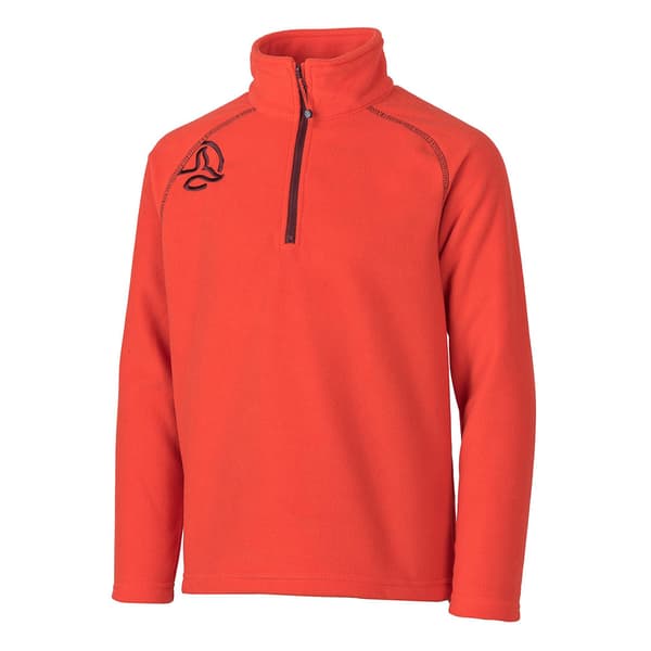 Ternua Zezu Halv Lynlås Sweatshirt Orange 8 Years Dreng