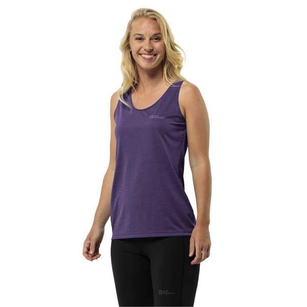 Jack Wolfskin Crosstrail ärmlös T-shirt Lila XS Kvinna