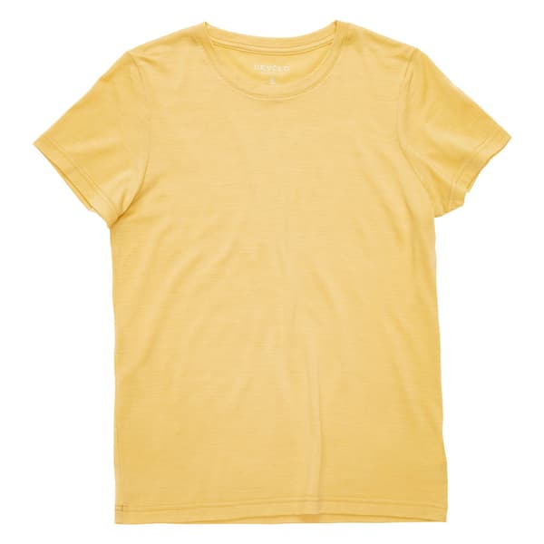 Devold Of Norway Classic T-shirt Med Korta ärmar Gul XS Kvinna