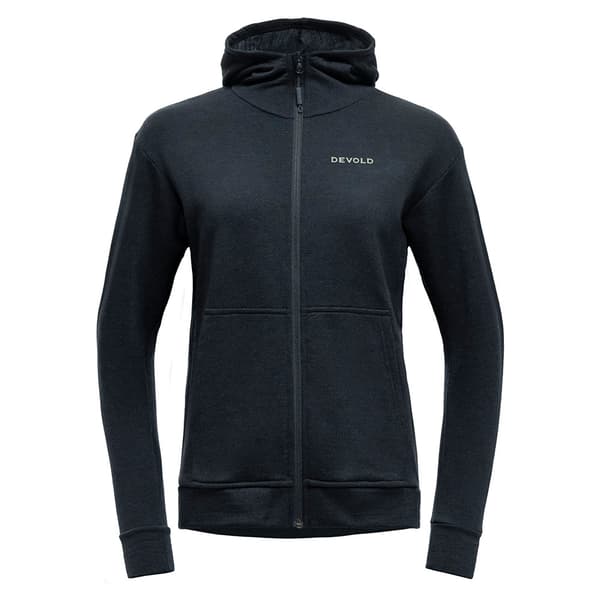 Devold Of Norway Everyday Sweatshirt Med Lynlås Sort M Kvinde