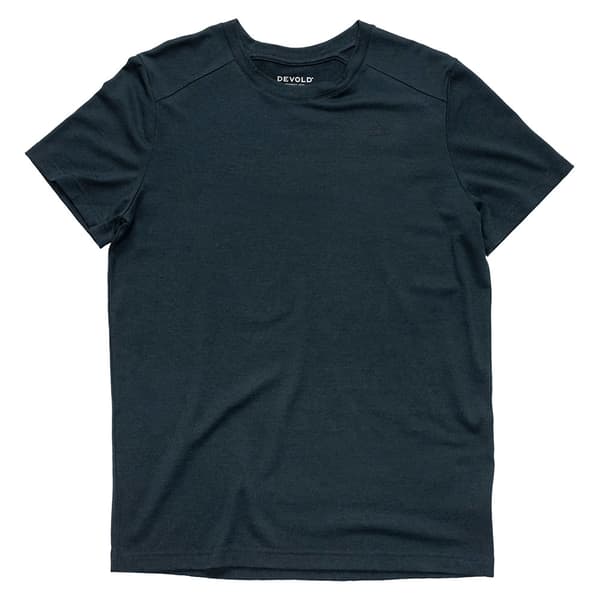 Devold Of Norway Premium T-shirt Med Korte ærmer Blå L Mand
