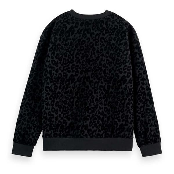 Scotch & Soda 177673 Collegepaita Musta M Nainen