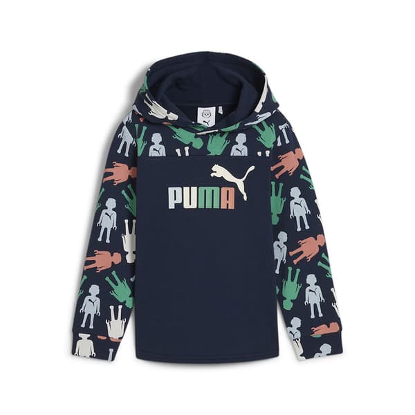 Puma X Playmobil Huvtröja Blå 7-8 Years Pojke