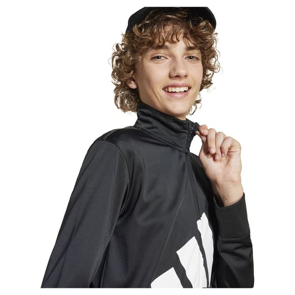 Adidas Essentials Big Logo Climacool Verkkapuku Musta 13-14 Years Poika