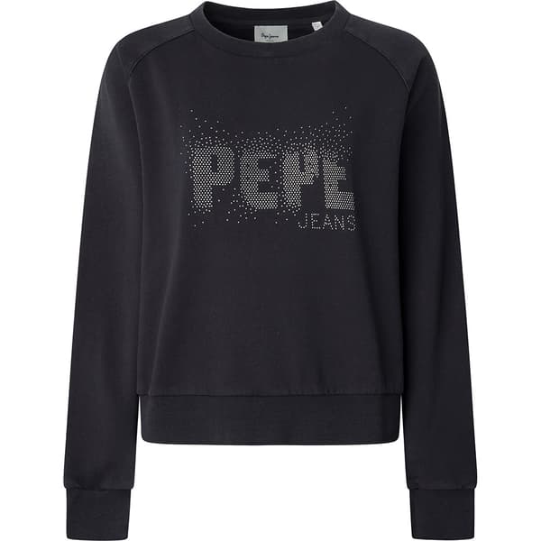 Pepe Jeans Luna Collegepaita Musta M Nainen