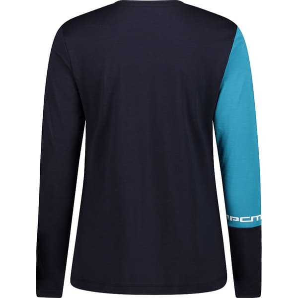 Cmp 33n3336 T-shirt Med Lange ærmer Blå XS Kvinde