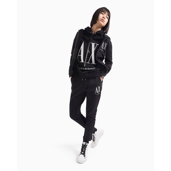 Armani Exchange 8nym22_yj68z Sweatshirt Med Dragkedja Svart XL Kvinna