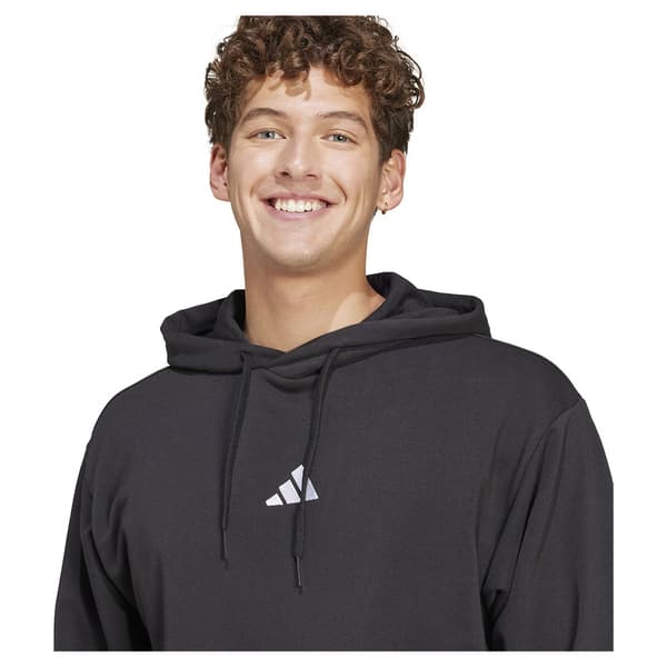 Adidas Essentials Feelcozy French Terry Hættetrøje Sort M / Regular Mand