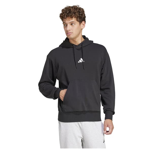 Adidas Essentials Feelcozy French Terry Hættetrøje Sort M / Regular Mand