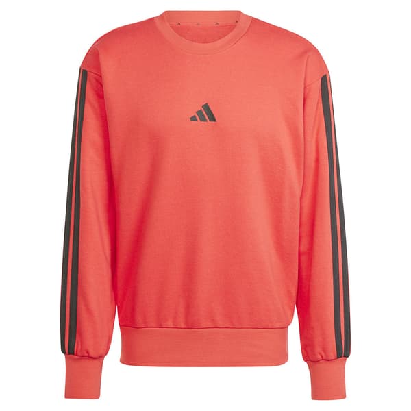 Adidas Essentials 3 Stripes French Terry Sweatshirt Orange L / Regular Mand