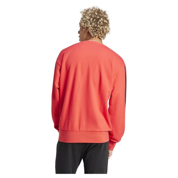 Adidas Essentials 3 Stripes French Terry Sweatshirt Orange L / Regular Mand