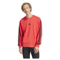 Miniatyrbillede 1 af 6: Adidas Essentials 3 Stripes French Terry Sweatshirt Orange L / Regular Mand