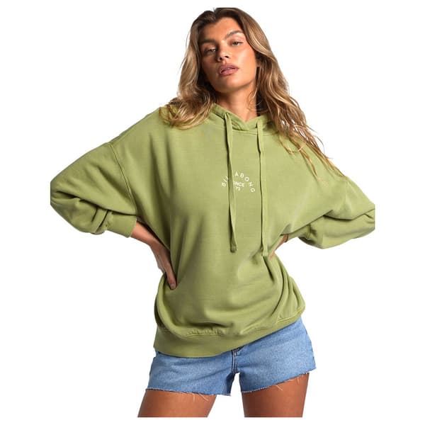 Billabong So Classic Huvtröja Grönt M Kvinna