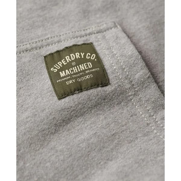 Superdry Contrast Stitch Relaxed Sweatshirt Med Lynlås Grå 2XL Mand