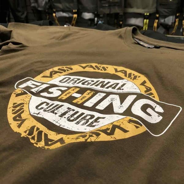 Vass Fishing Culture T-shirt Med Korta ärmar XL Man