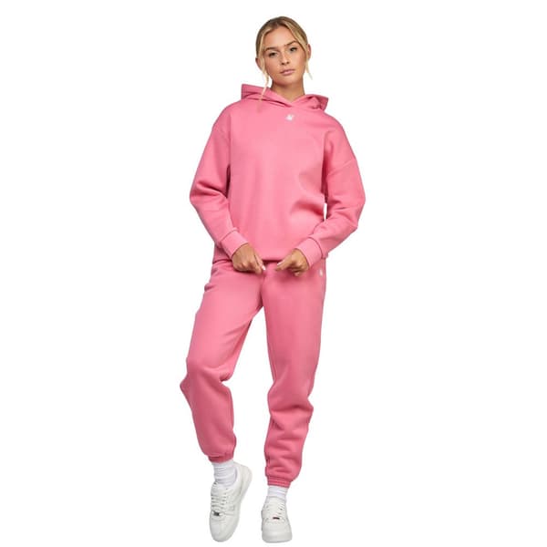 Siksilk Essential Overhead Tröja Med Huva Rosa XS Kvinna