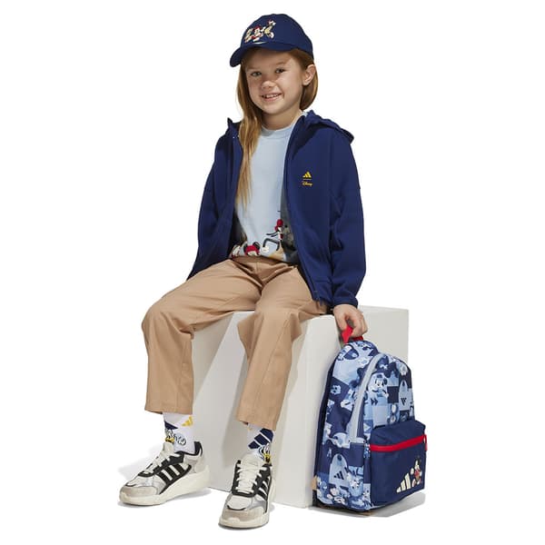 Adidas X Disney Mickey Mouse Kokovetoketjullinen Collegepaita Sininen 7-8 Years Poika