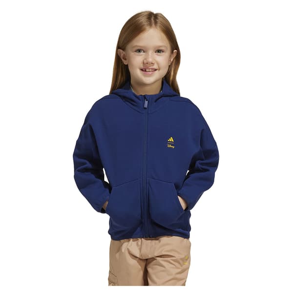 Adidas X Disney Mickey Mouse Kokovetoketjullinen Collegepaita Sininen 7-8 Years Poika