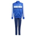 Miniatyrbild 3 av 10: Adidas Seasonal Essentials Tiberio 3 Stripes Tricot Träningsdräkt Blå 11-12 Years Pojke