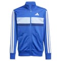 Miniatyrbild 4 av 10: Adidas Seasonal Essentials Tiberio 3 Stripes Tricot Träningsdräkt Blå 11-12 Years Pojke
