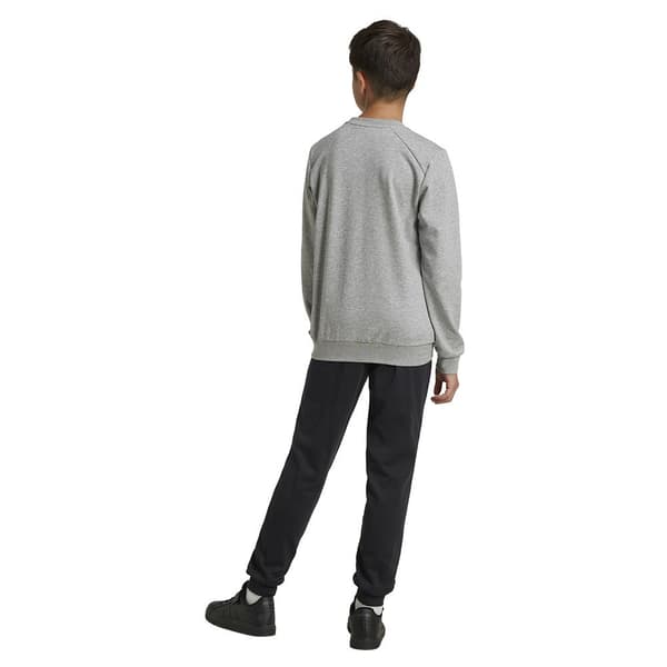 Adidas Essentials Big Logo French Terry Joggers Træningsdragt Grå 7-8 Years Dreng