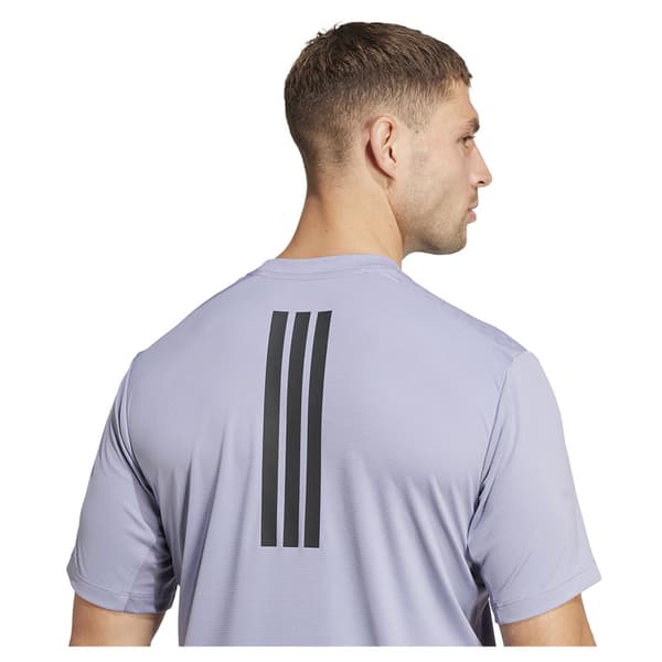 Adidas Power 3 Stripes T-shirt Med Korta ärmar L Man