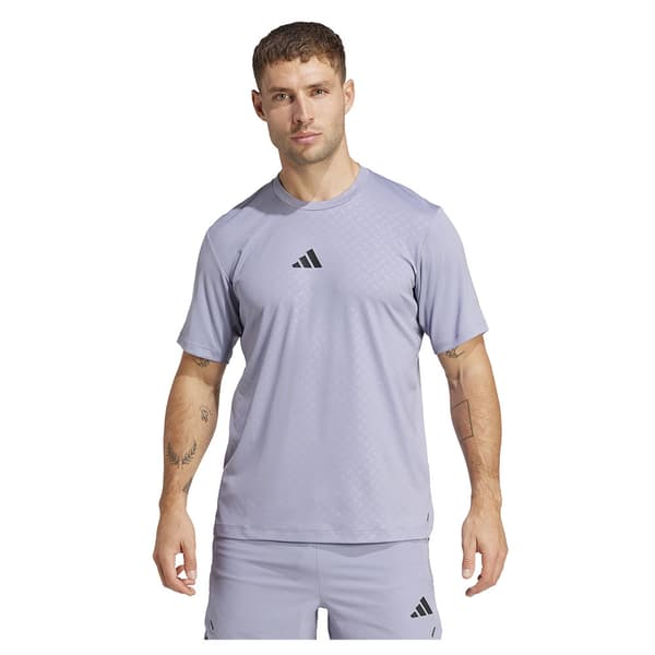 Adidas Power 3 Stripes T-shirt Med Korta ärmar L Man