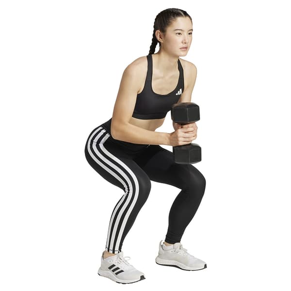 Adidas Optime Essentials 3 Stripes 7/8 Leggings L Kvinde