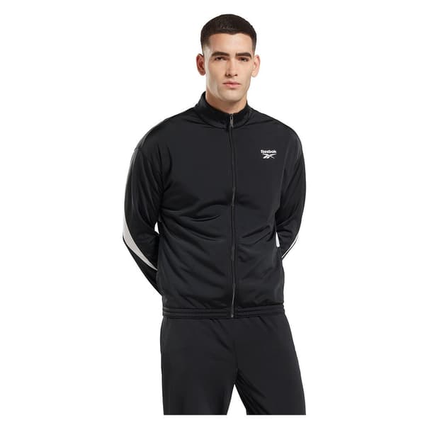 Reebok Ri Vector Knit Jakke Sort S Mand