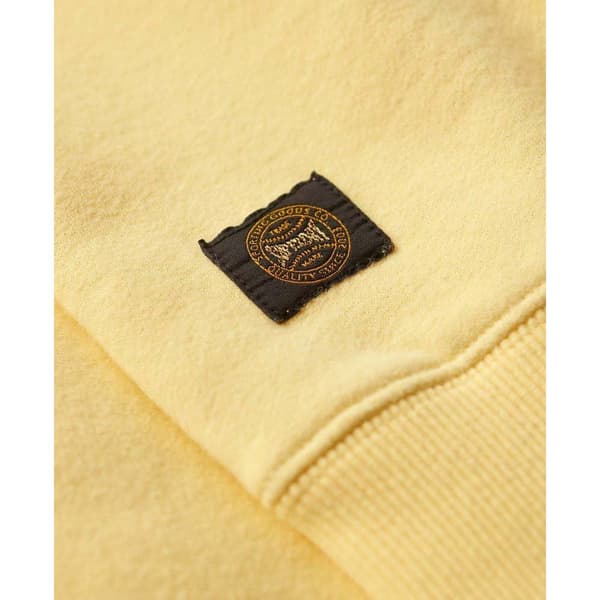 Superdry Applique Athletic Loose Tröja Gul XL Kvinna