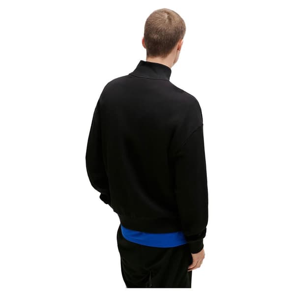 Hugo Neeler 10249110 Blue Collegepaita Puolivetoketjulla Musta M Mies