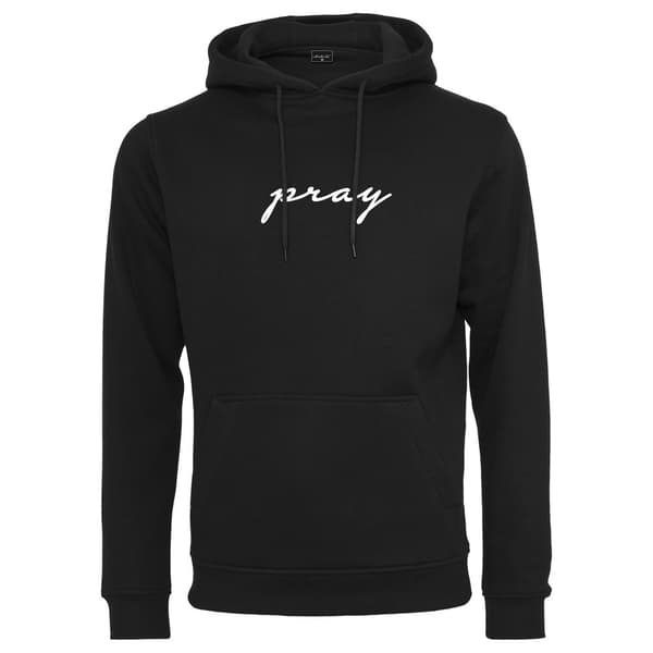 Mister Tee Pray Emb Sweatshirt Sort S Mand