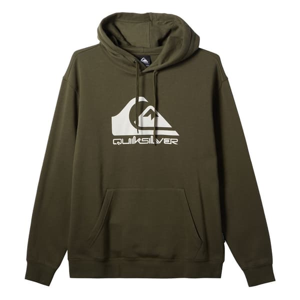 Quiksilver Big Logo Huvtröja Grönt XL Man