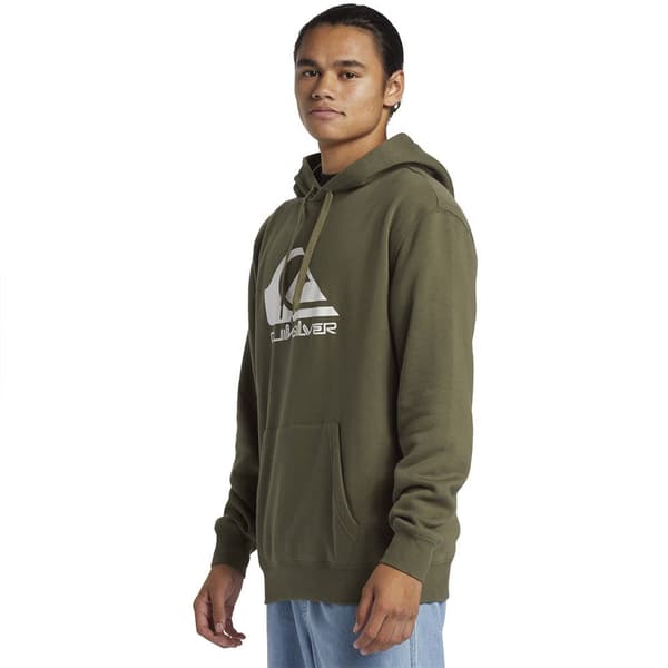 Quiksilver Big Logo Huvtröja Grönt XL Man