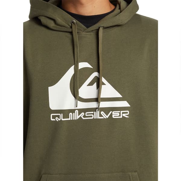 Quiksilver Big Logo Huvtröja Grönt XL Man