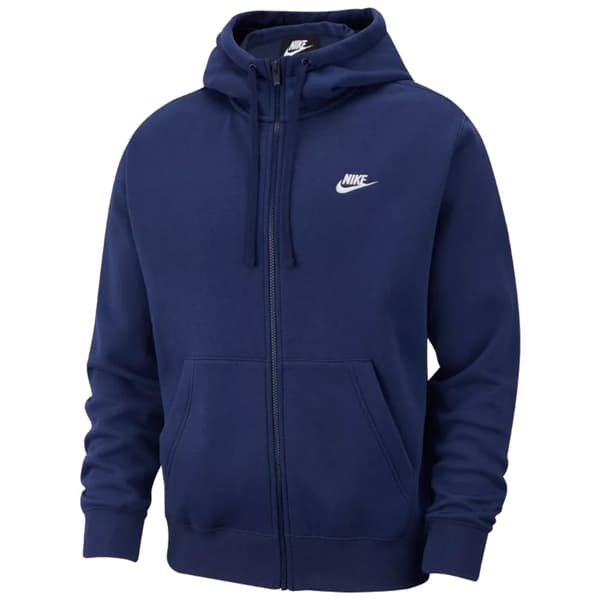 Nike Sportswear Club Fleece Hoodie BV2645-410, Mand, Sweatshirts, Marine blå