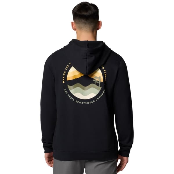 Columbia Columbia Trek Graphic Hoodie 2018494018, Mand, Sweatshirts, Sort