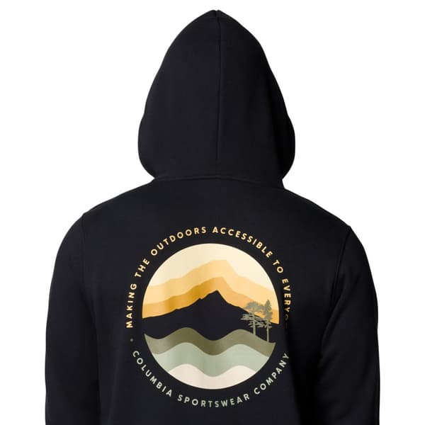 Columbia Columbia Trek Graphic Hoodie 2018494018, Mand, Sweatshirts, Sort
