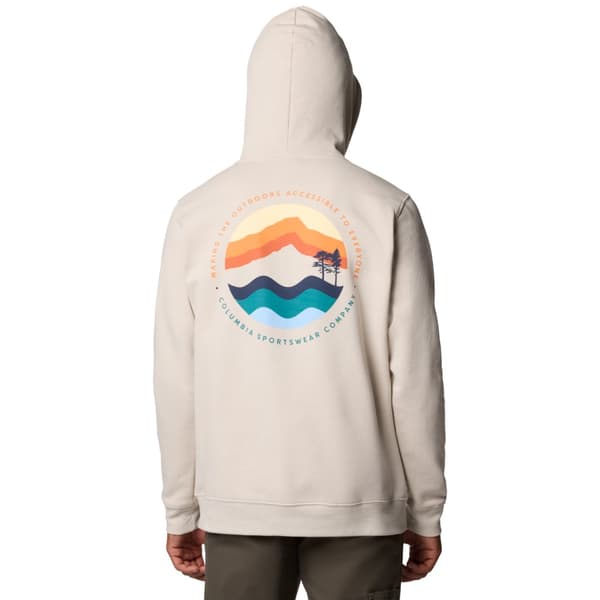 Columbia Columbia Trek Graphic Hoodie 2018494282, Mand, Sweatshirts, Beige